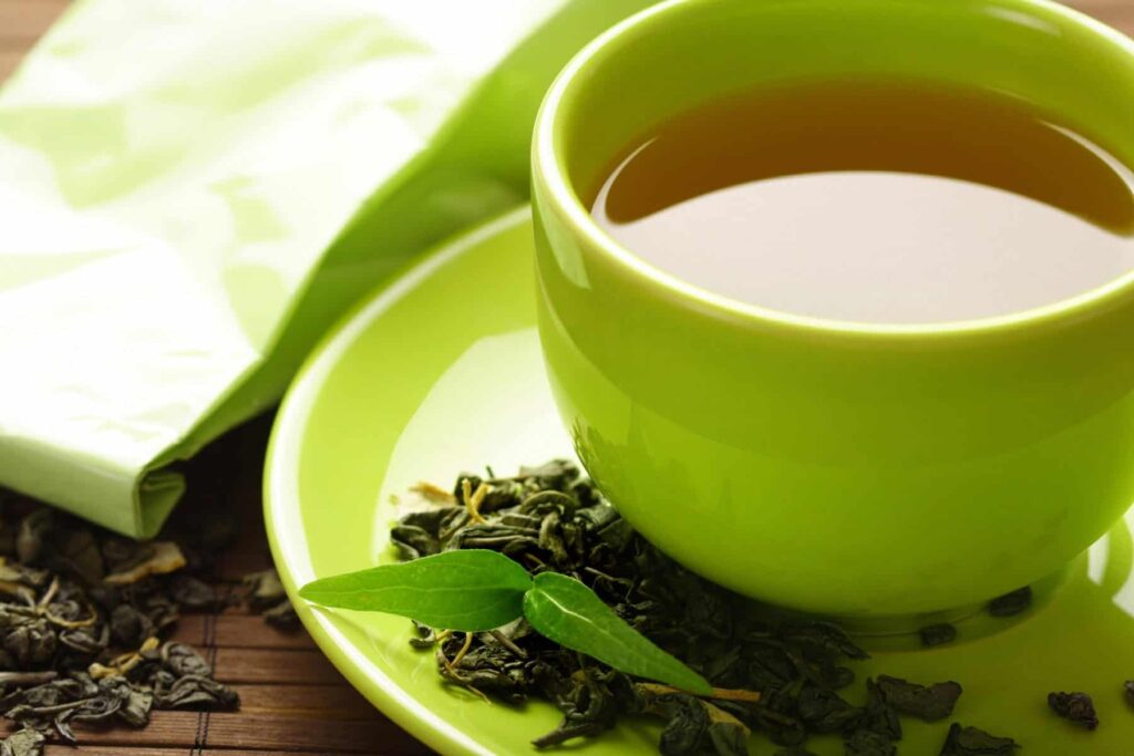 Green tea is a traditional Asian hairline treatment is some countries Green tea is a traditional Asian hairline treatment is some countries